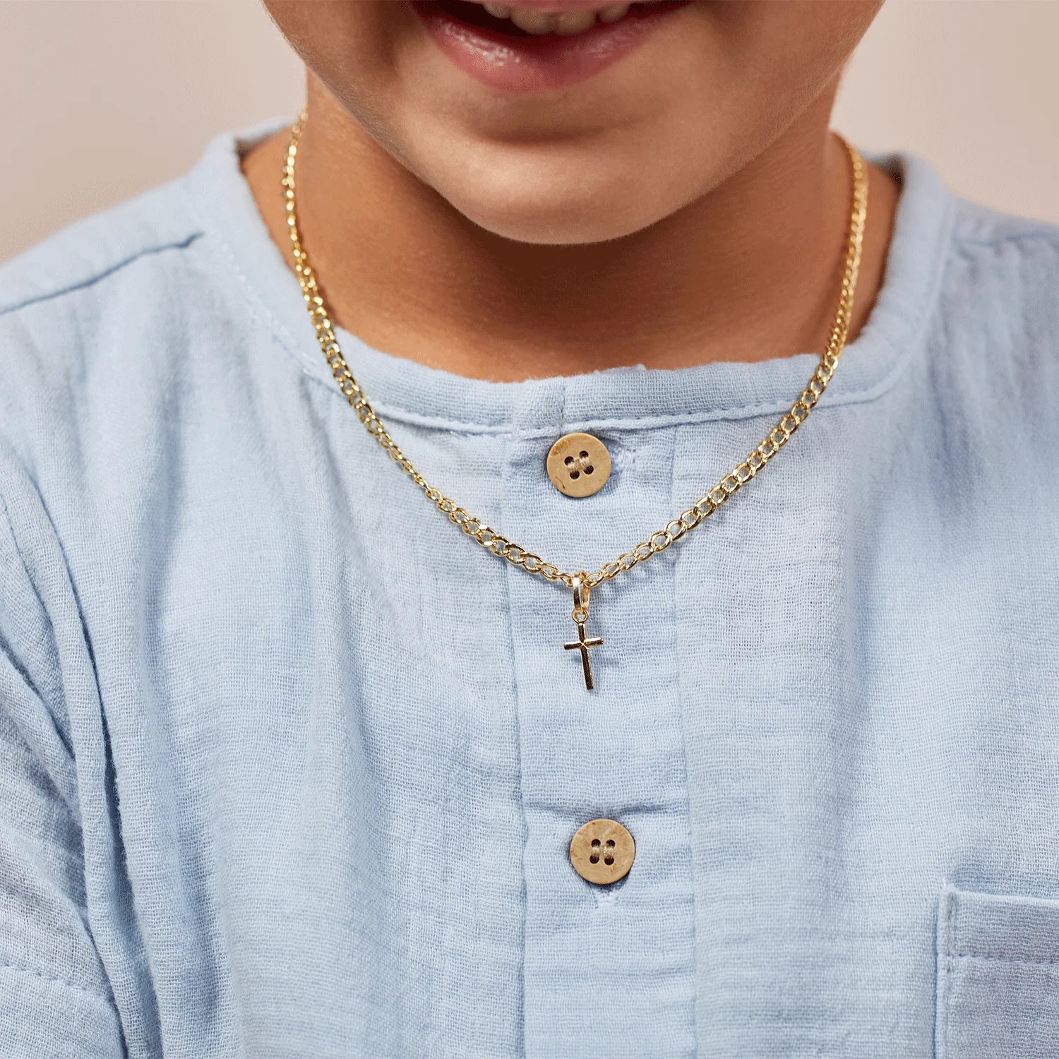 Kids Petit Cross Necklace