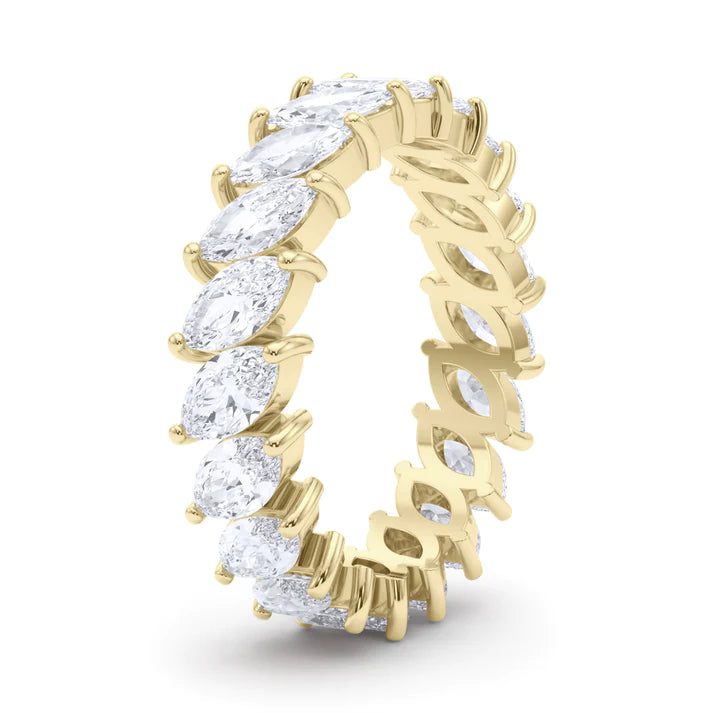 Tilted Lab Marquise Diamond Eternity Band