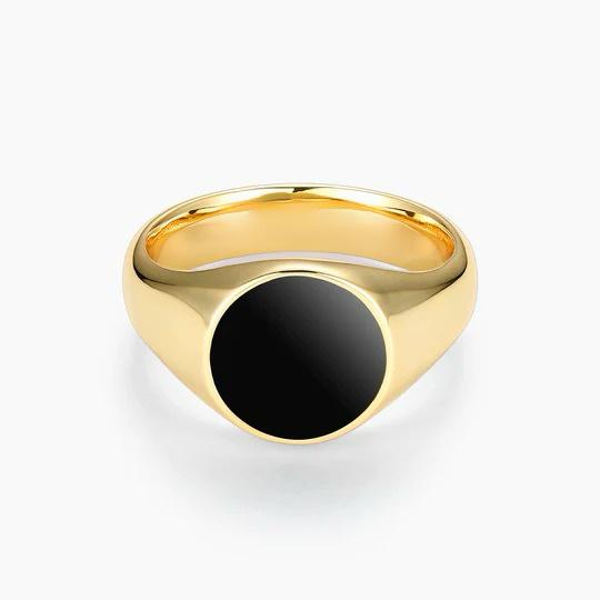 Circle Signet Ring