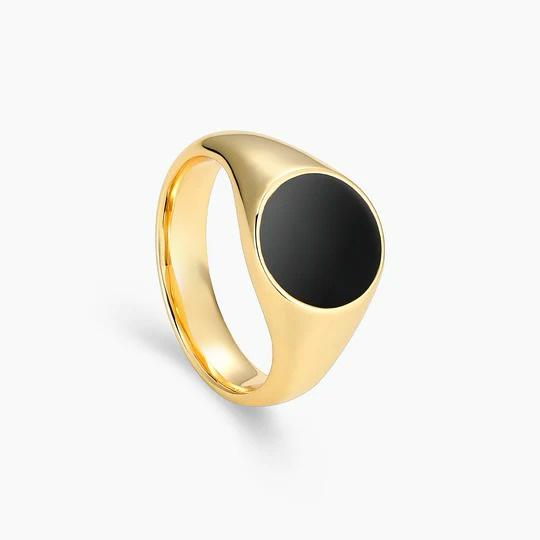 Circle Signet Ring