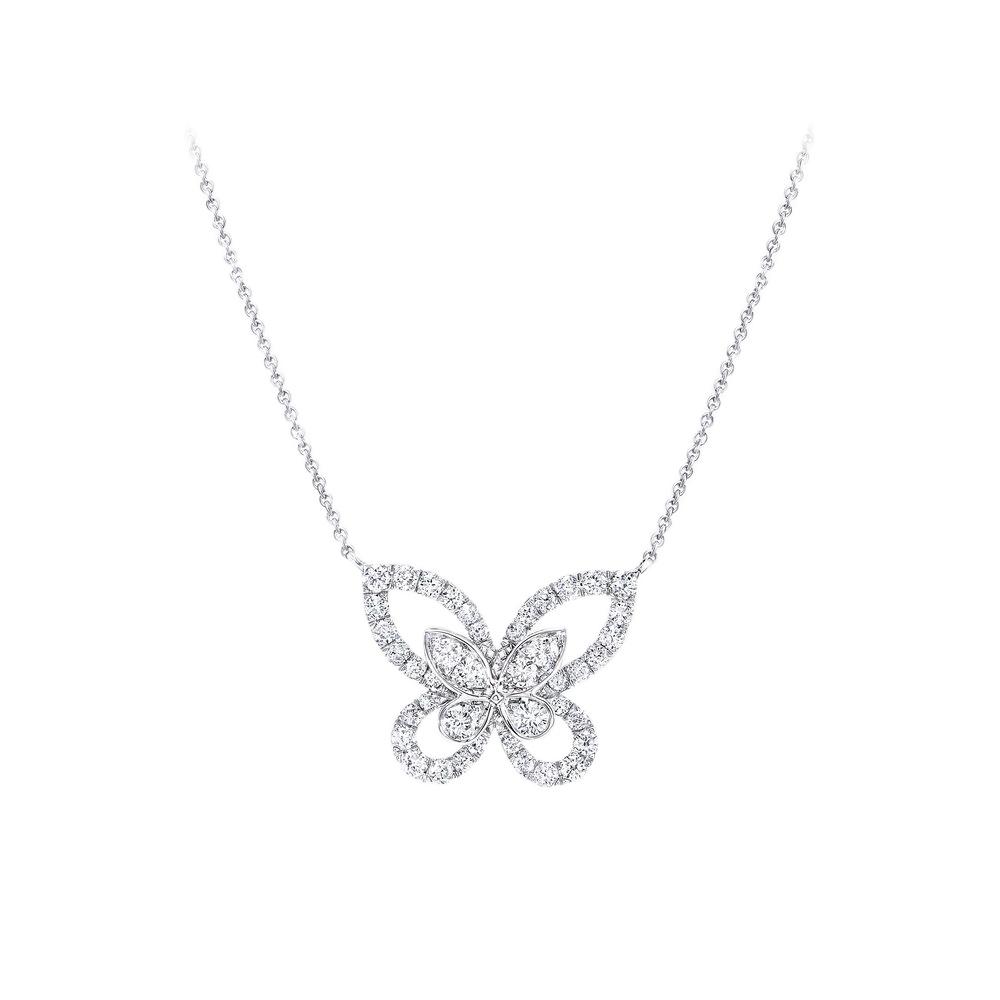 Butterfly Damond Pendant