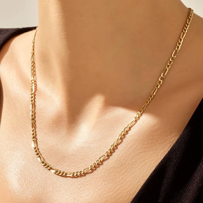 Ladies Figaro Chain Necklace