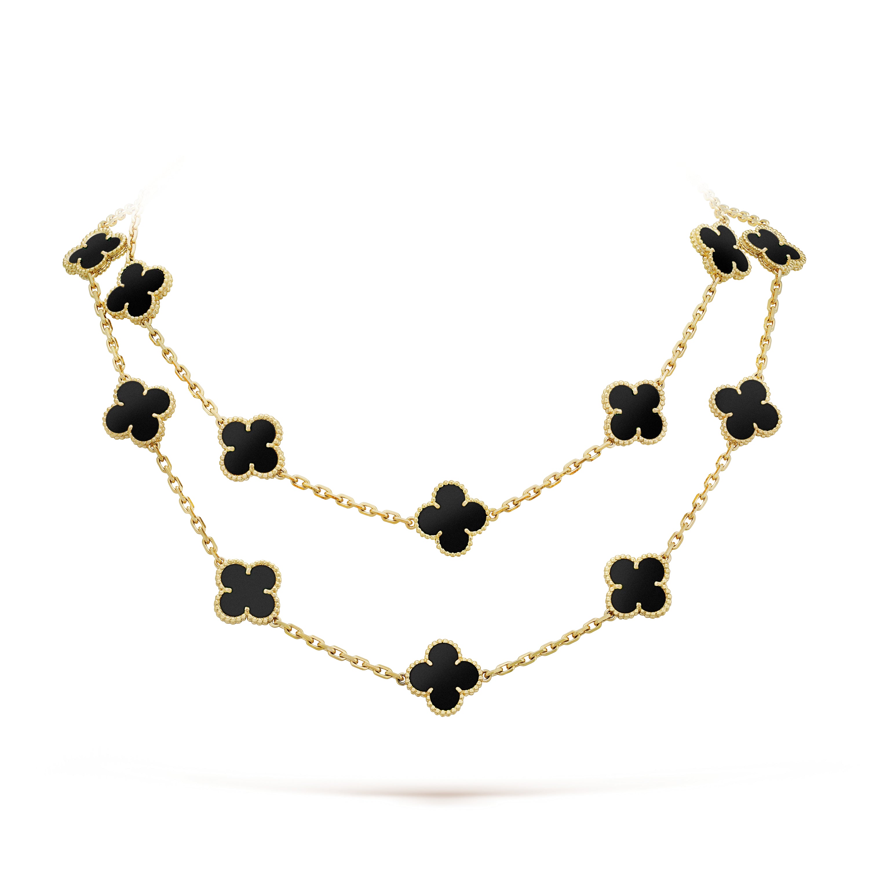 Onyx 20 Motif Necklace