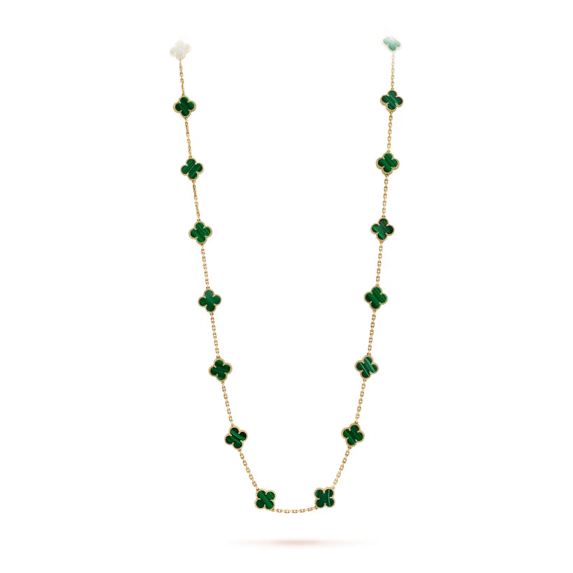 Malachite 20 Motif Necklace