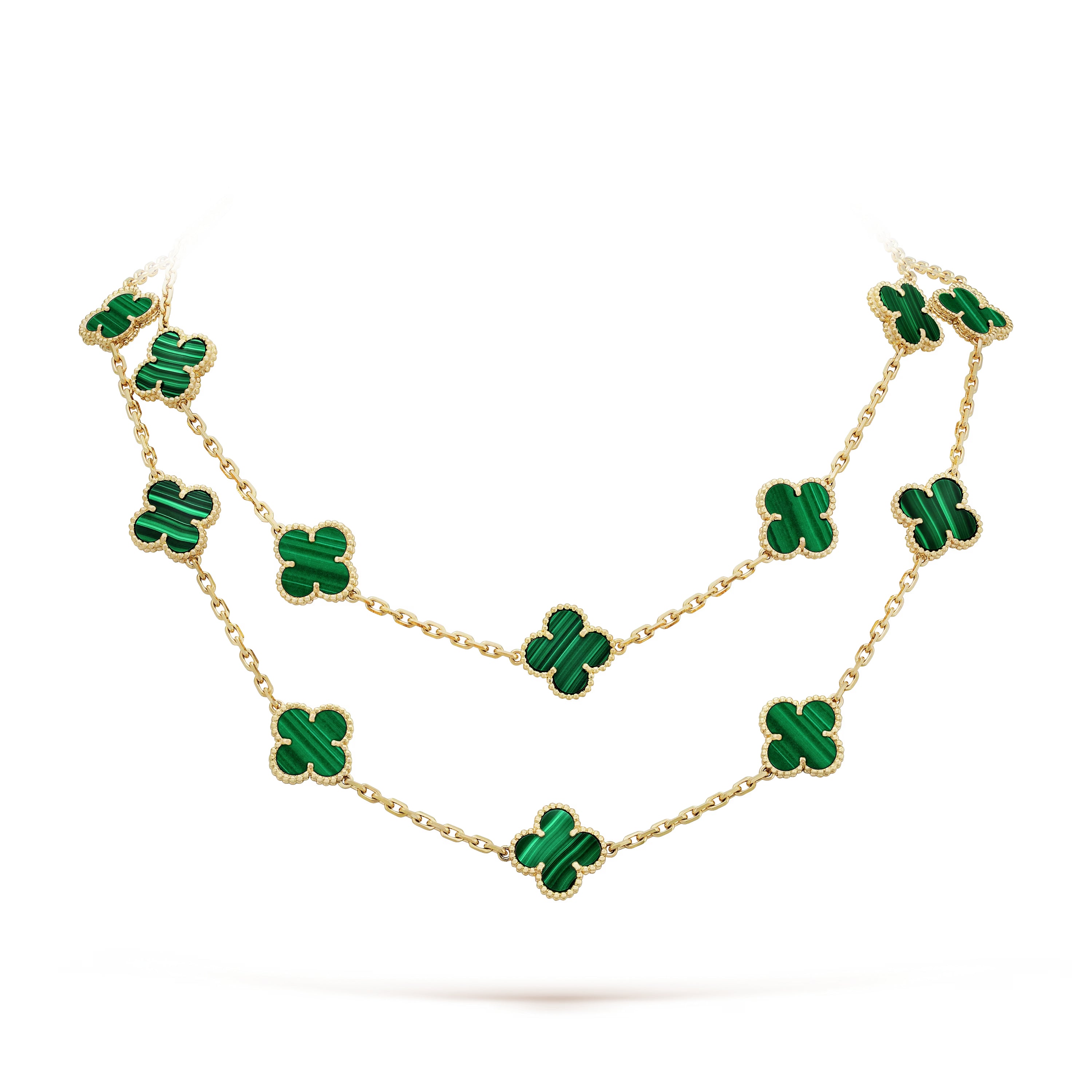 Malachite 20 Motif Necklace