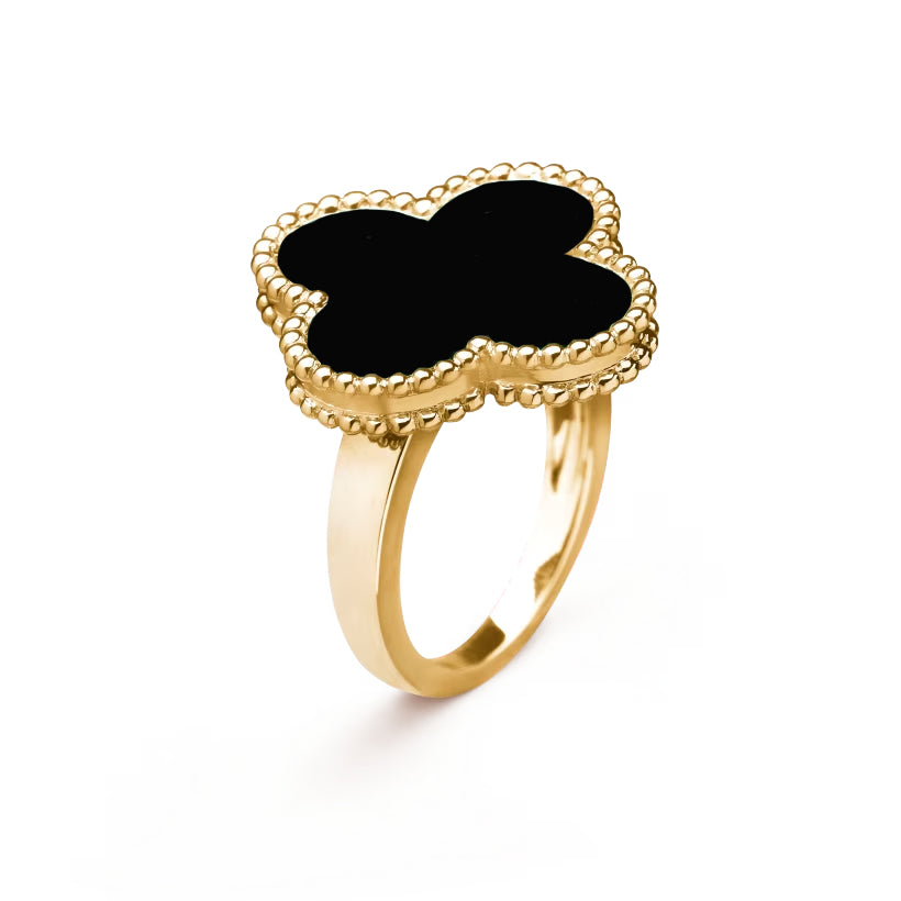 Onyx Motif Ring