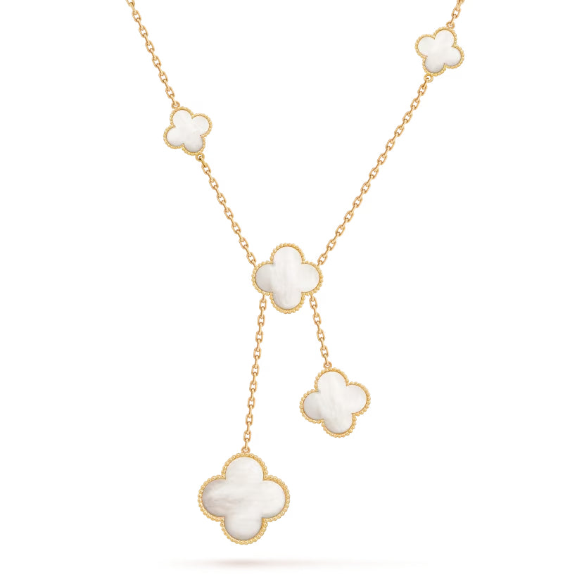 Mother Of Pearl Motif Necklace