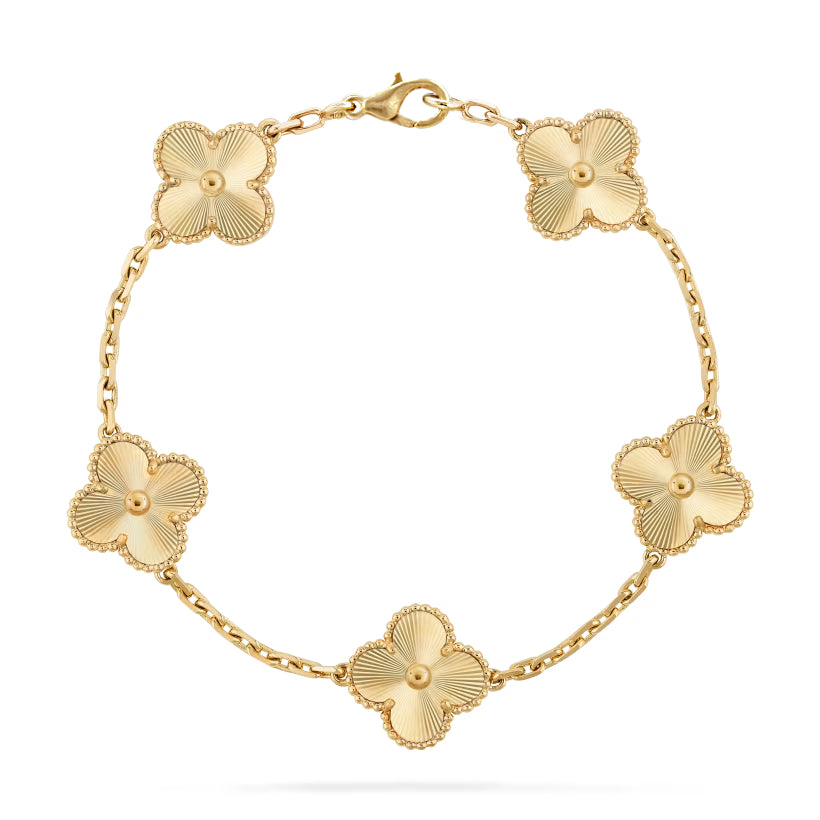 5 Gold Motif Bracelet