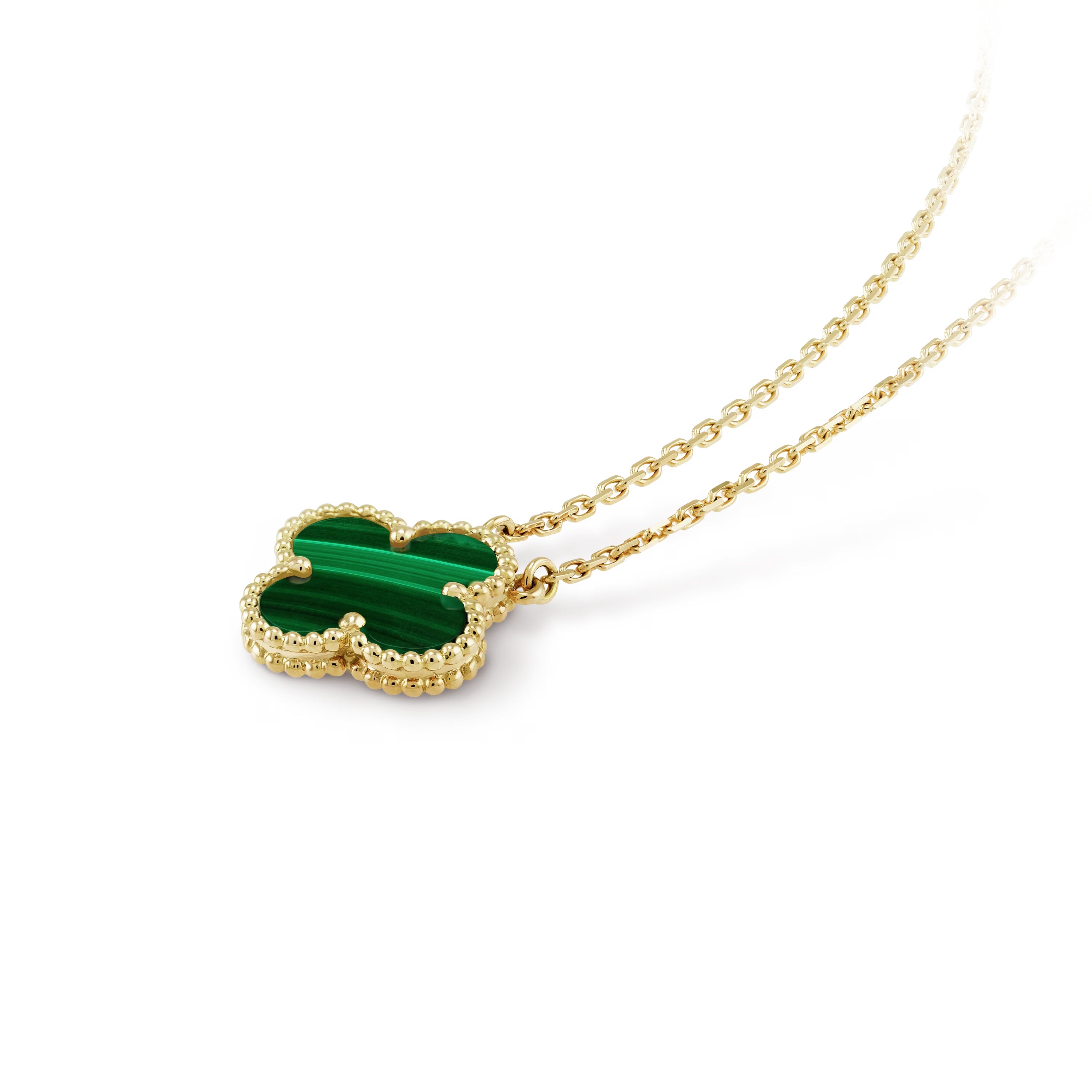 Malachite Single Motif Necklace