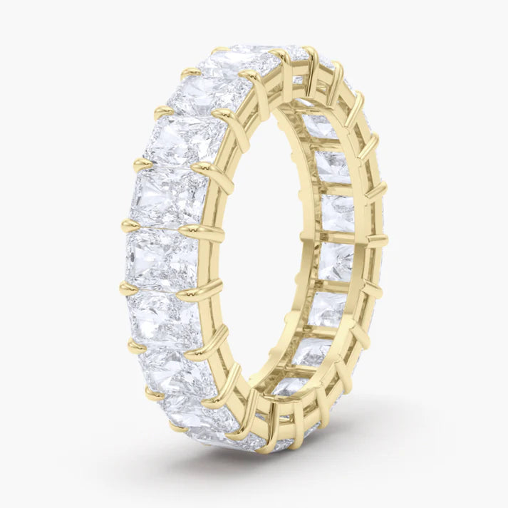 Radiant Cut Lab Diamond Eternity Band