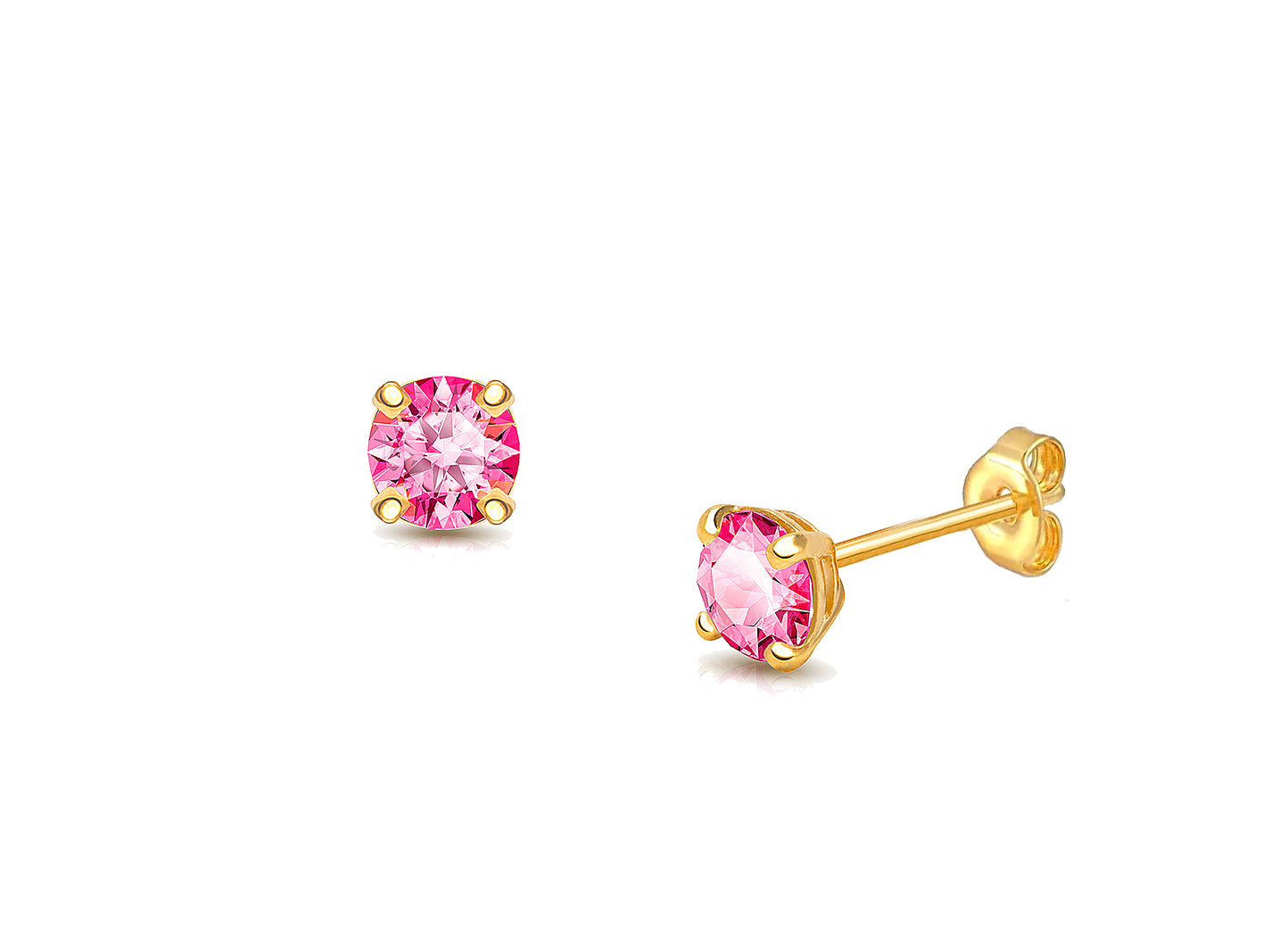 October Birthstone Stud earrings