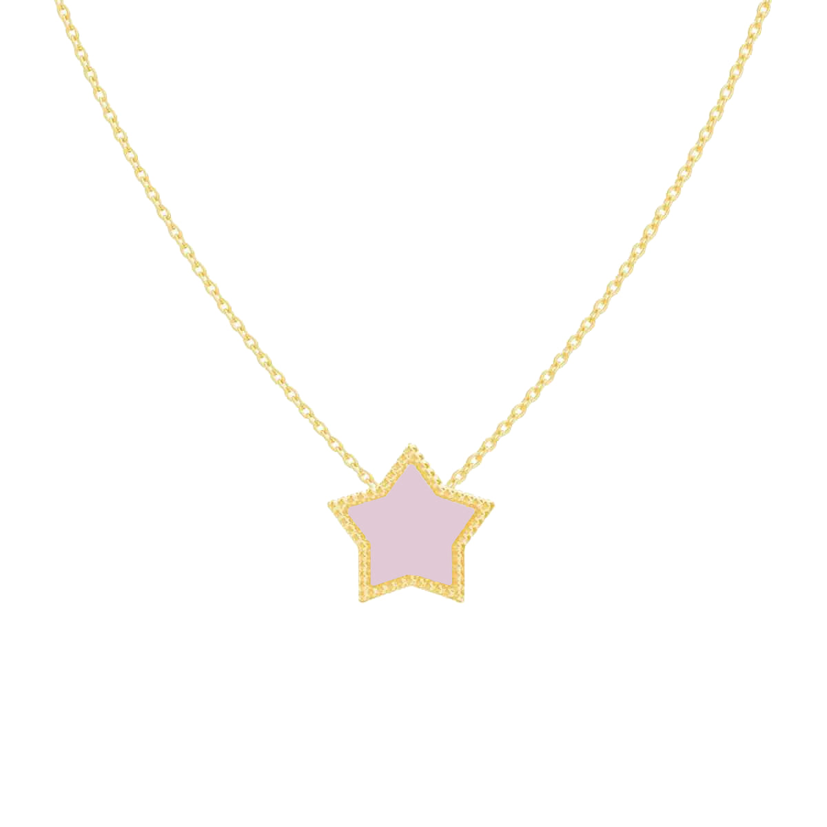 Kids Enamel Star Necklace