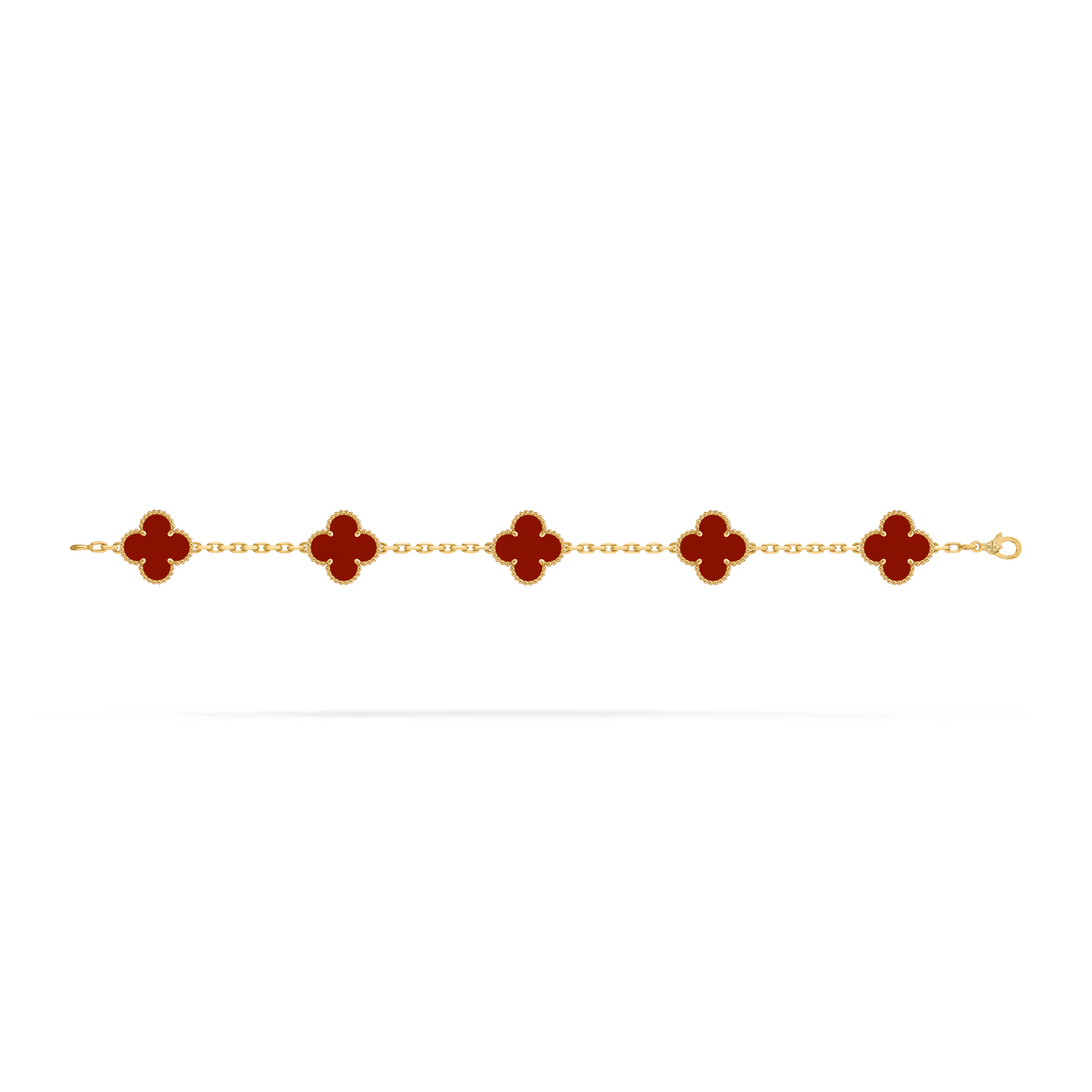 Carnelian 5 Motif Bracelet