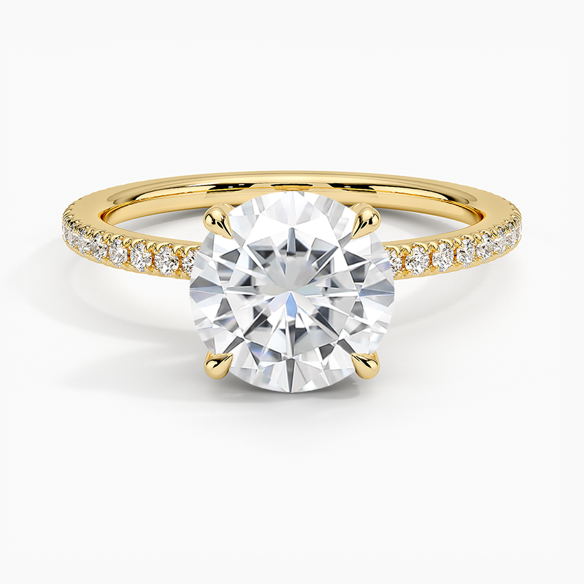 2ct Moissanite Luxe Perfect Fit Diamond Ring