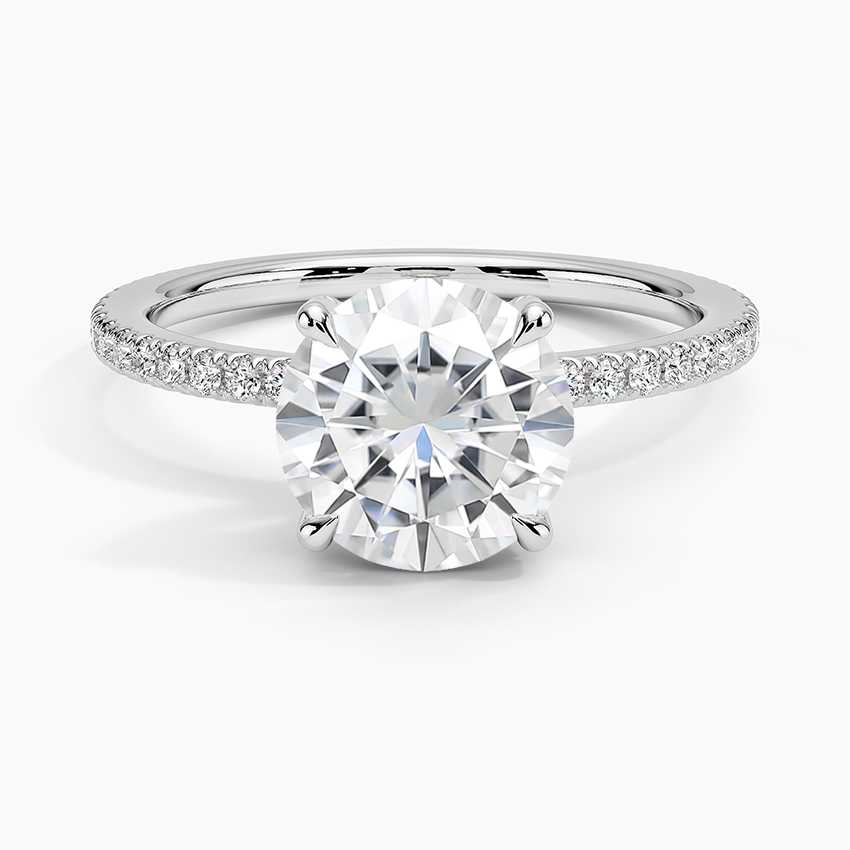 2ct Moissanite Luxe Diamond Ring