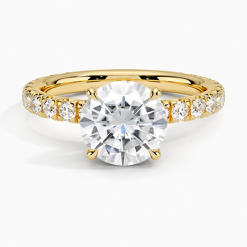 2ct Moissanite Olympia Diamond Ring