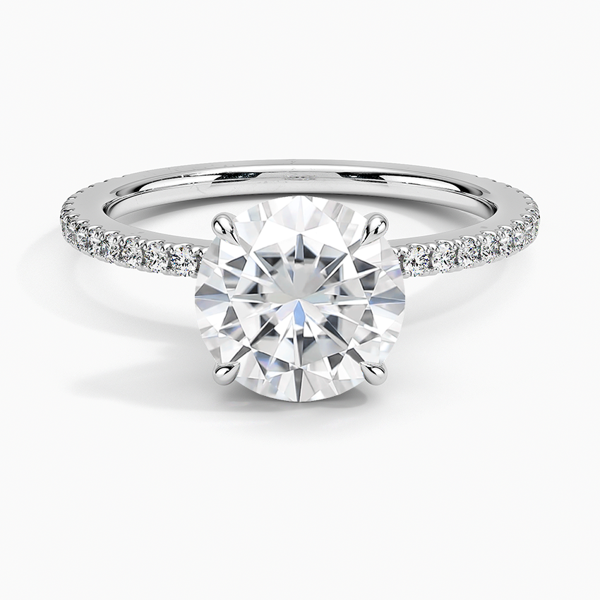 2ct Moissanite Diamond Ring