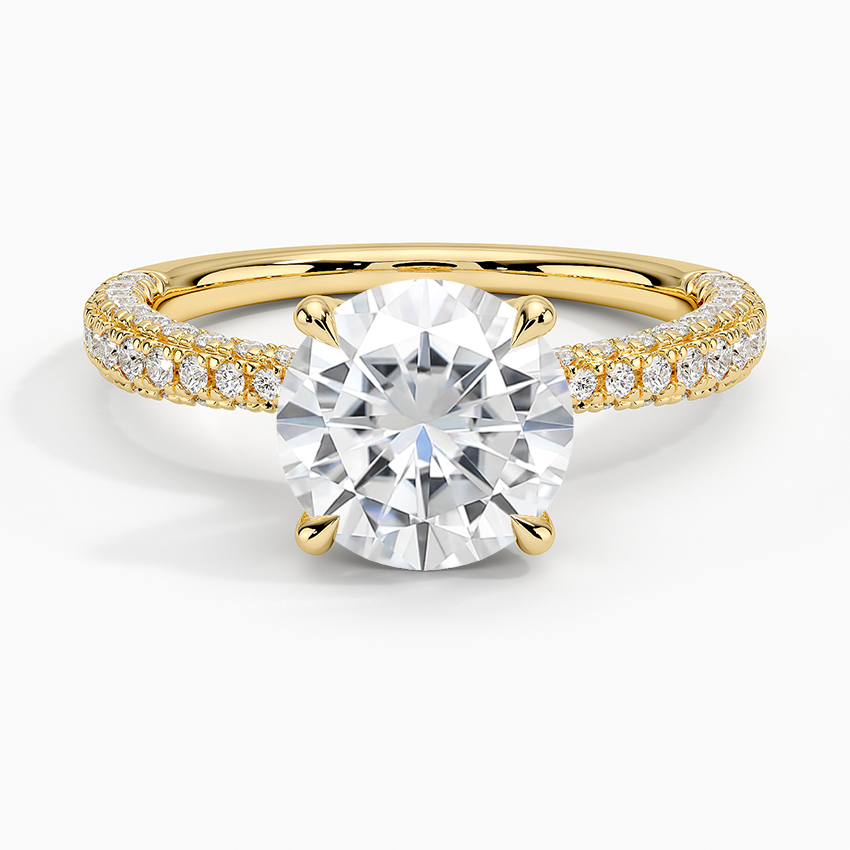 2ct Moissanite Diamond Ring