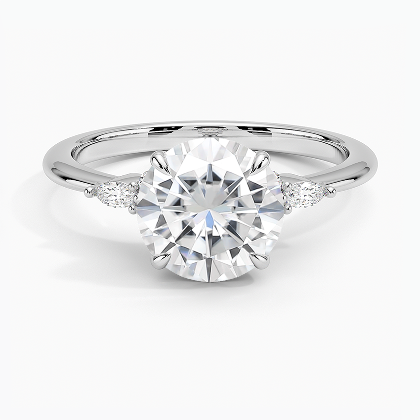 2ct Moissanite Solitaire Ring