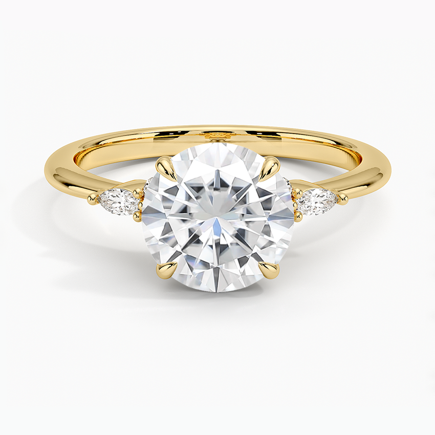 2ct Moissanite Solitaire Ring