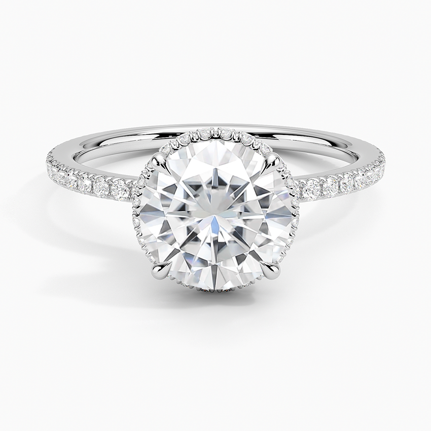 2ct Moissanite Gala Diamond Ring