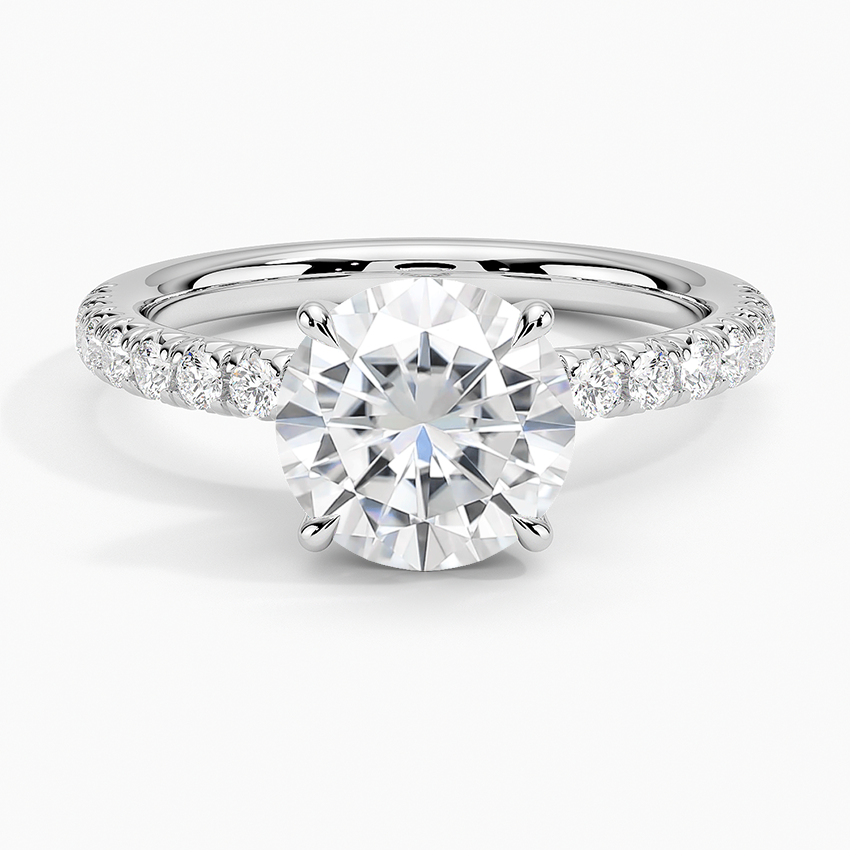 2ct Moissanite Diamond Ring