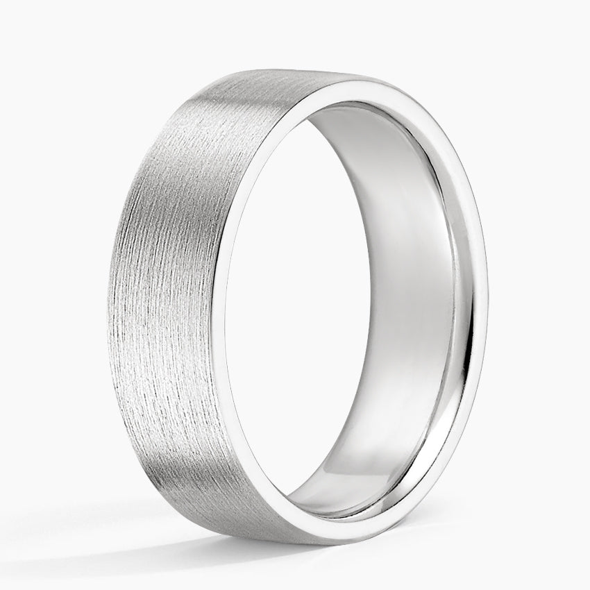 Matte 6mm Wedding Ring