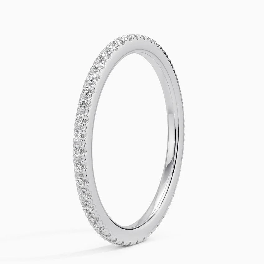 Petite Shared Prong Diamond Ring