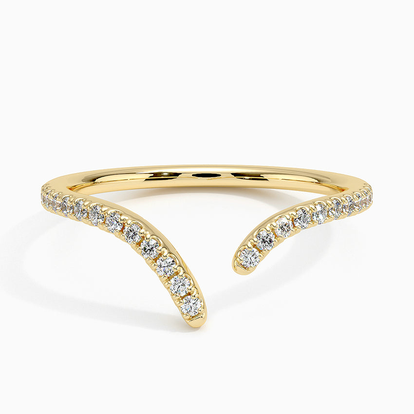 Diamond Open Ring