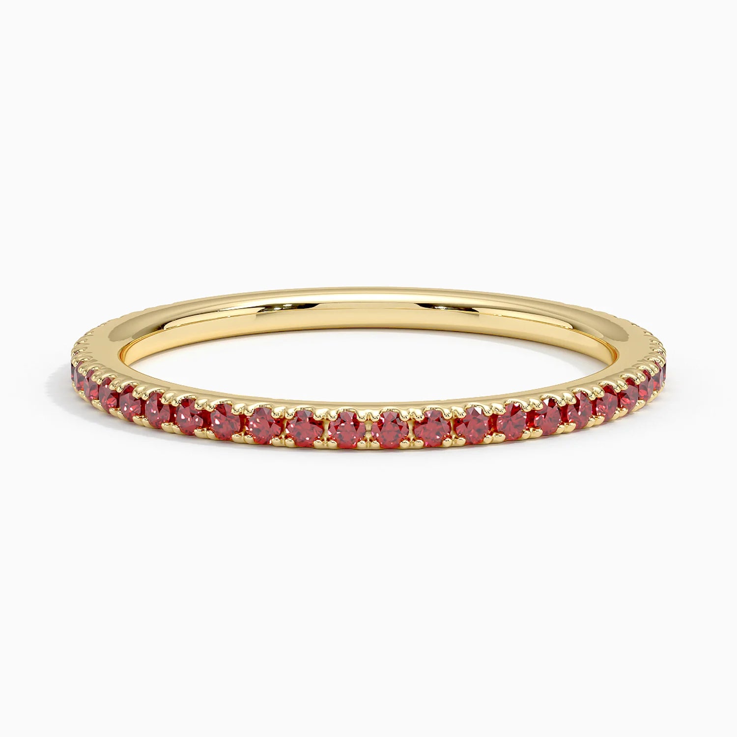 Garnet Pave Ring