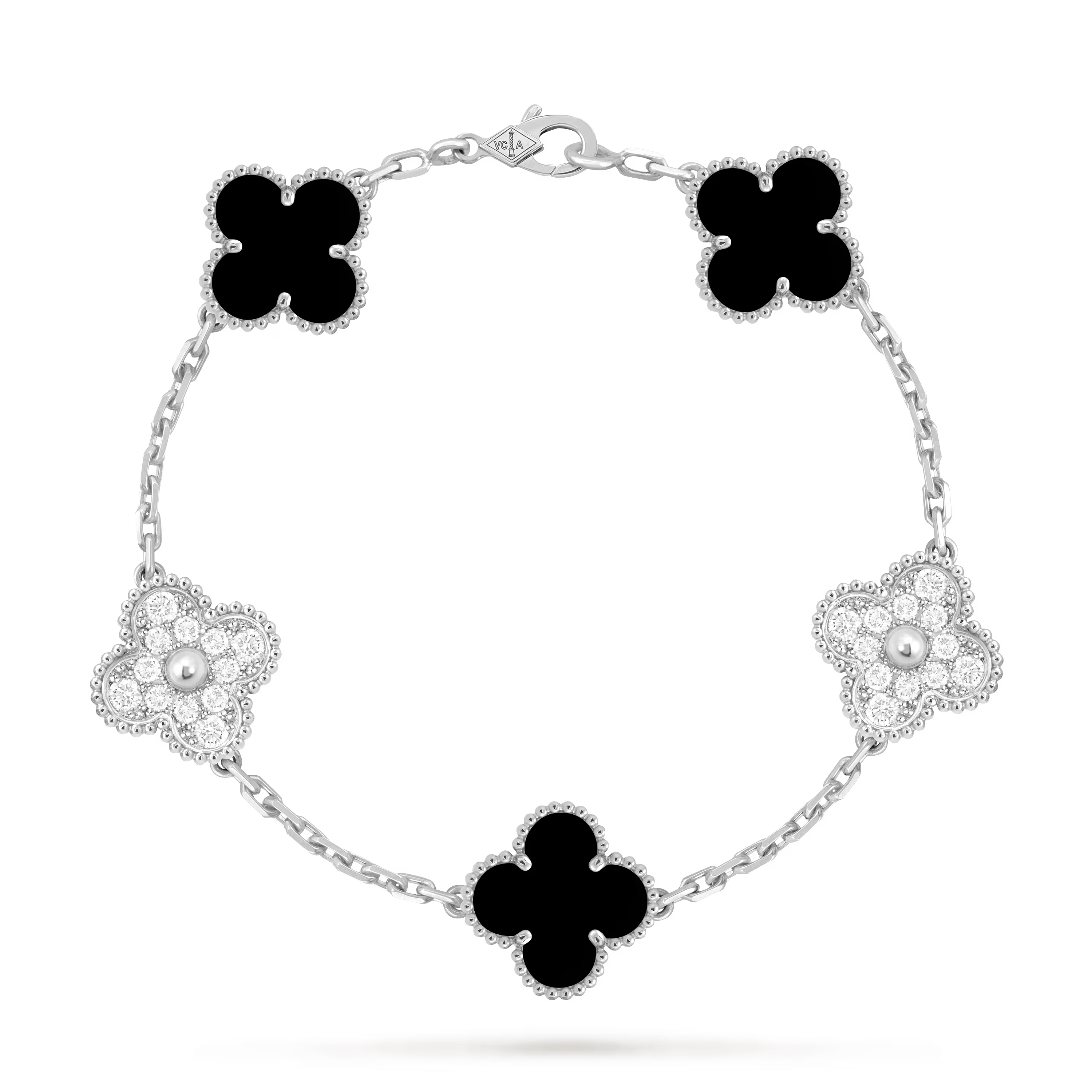 Vintage Alhambra bracelet, 5 motifs