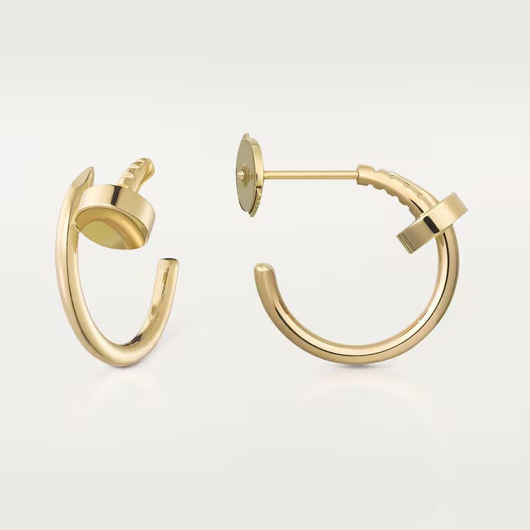 Clou Hoop Earrings