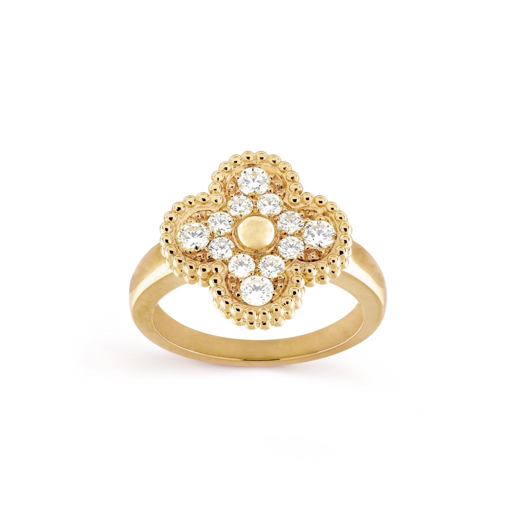 Alhambra Diamond Ring