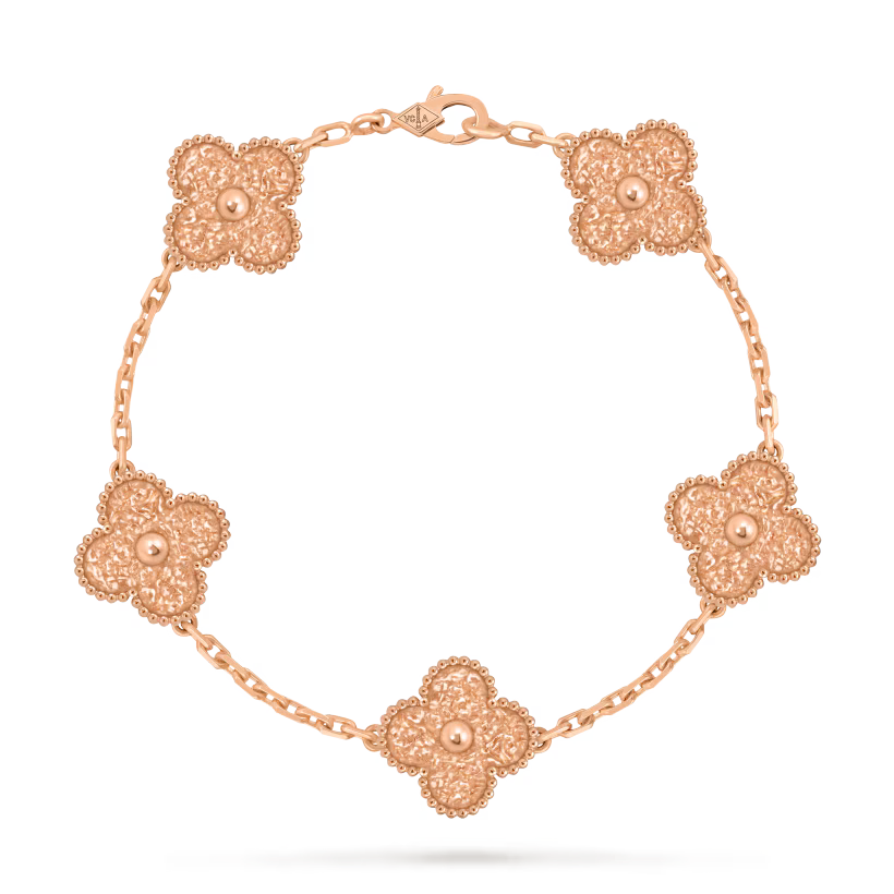 Vintage Alhambra bracelet, 5 motifs