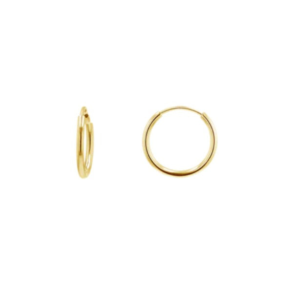 Endless 20mm Gold Hoop Earrings