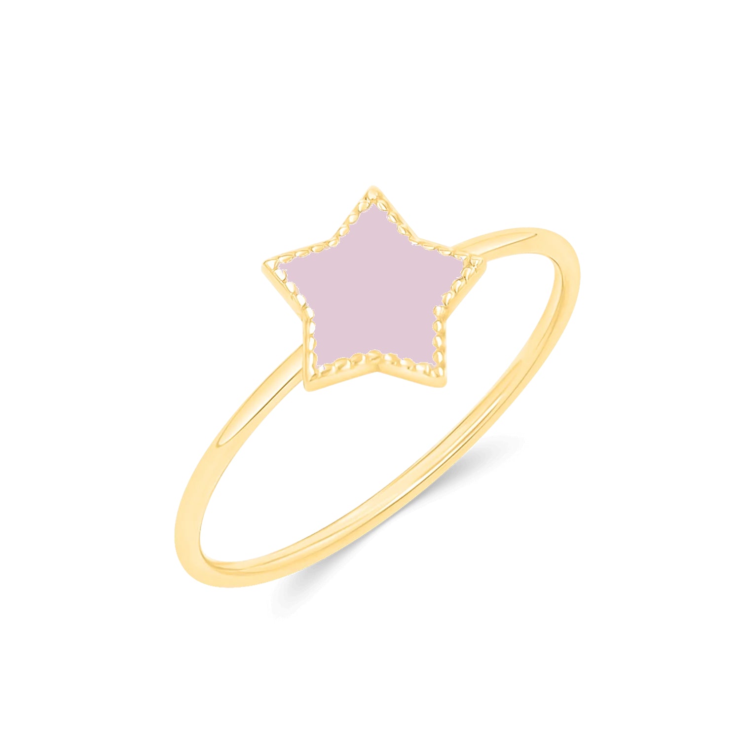 Kids Enamel Star Ring