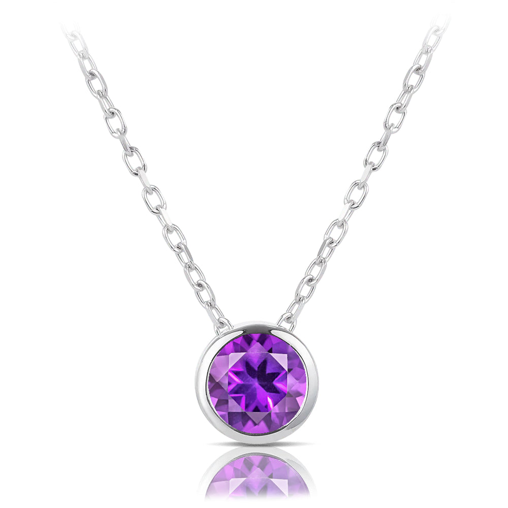 Amethyst Gemstone Pendant