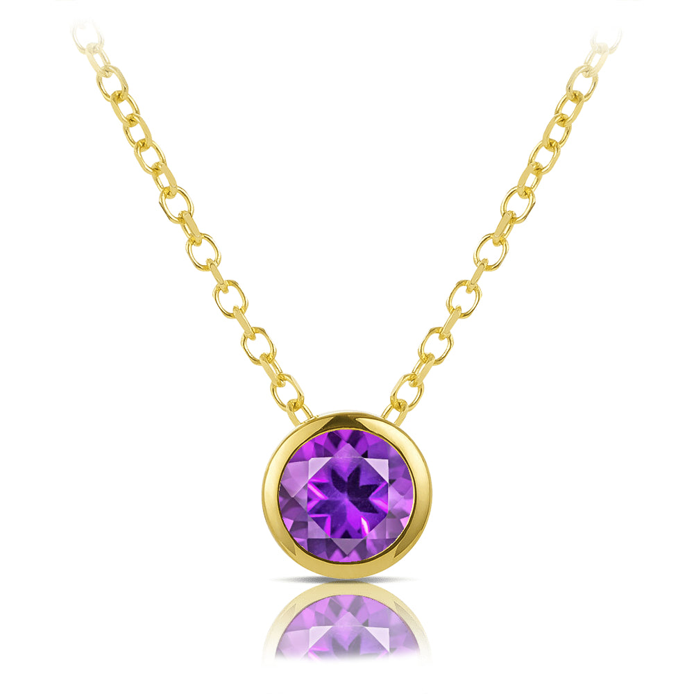 Amethyst Gemstone Pendant