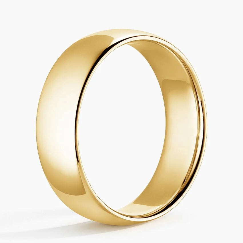 Comfort Fit 6mm Wedding Ring