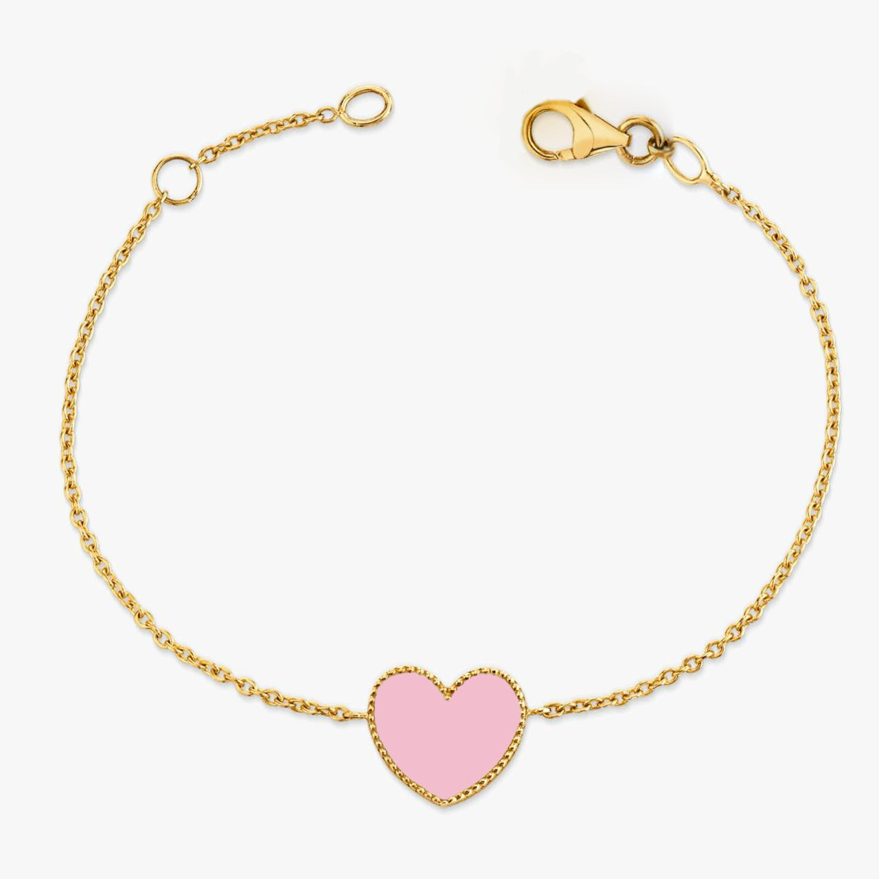 Kids heart Enamel Bracelet