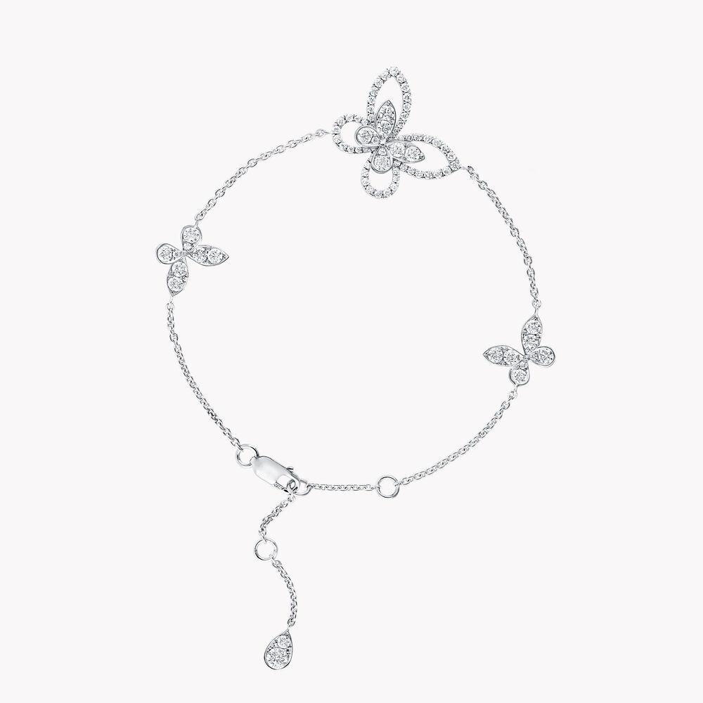 Butterfly Diamond Bracelet