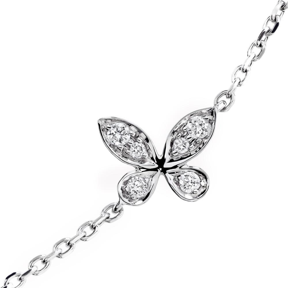 Petit Butterfly Diamond Bracelet