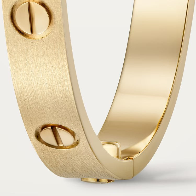 Love bangle - Brushed Finish