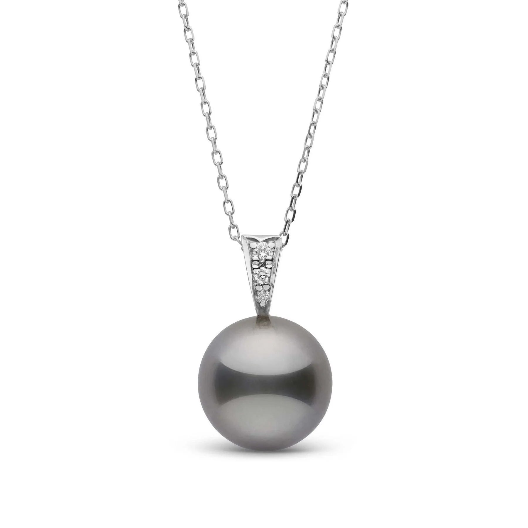 Tahitian Pearl Diamond Pendant