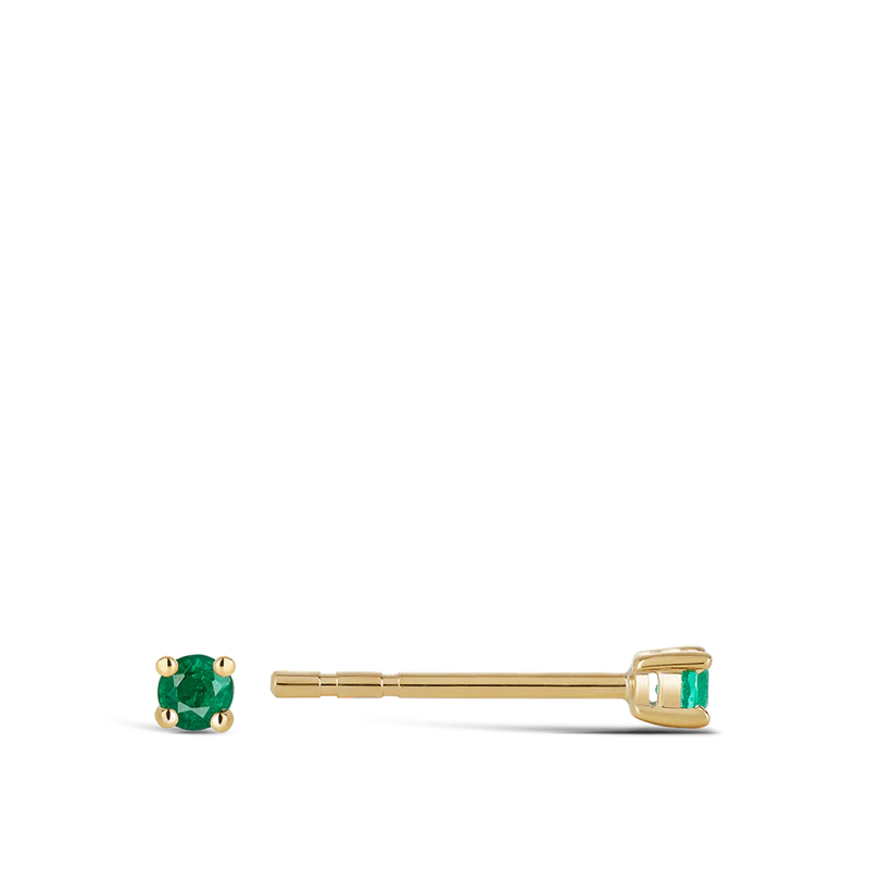 Emerald Stud Earrings