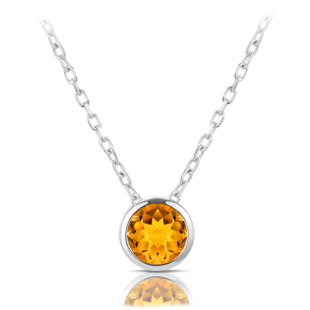 Citrine Gemstone Pendant