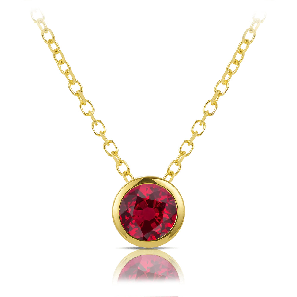 Ruby Gemstone Pendant