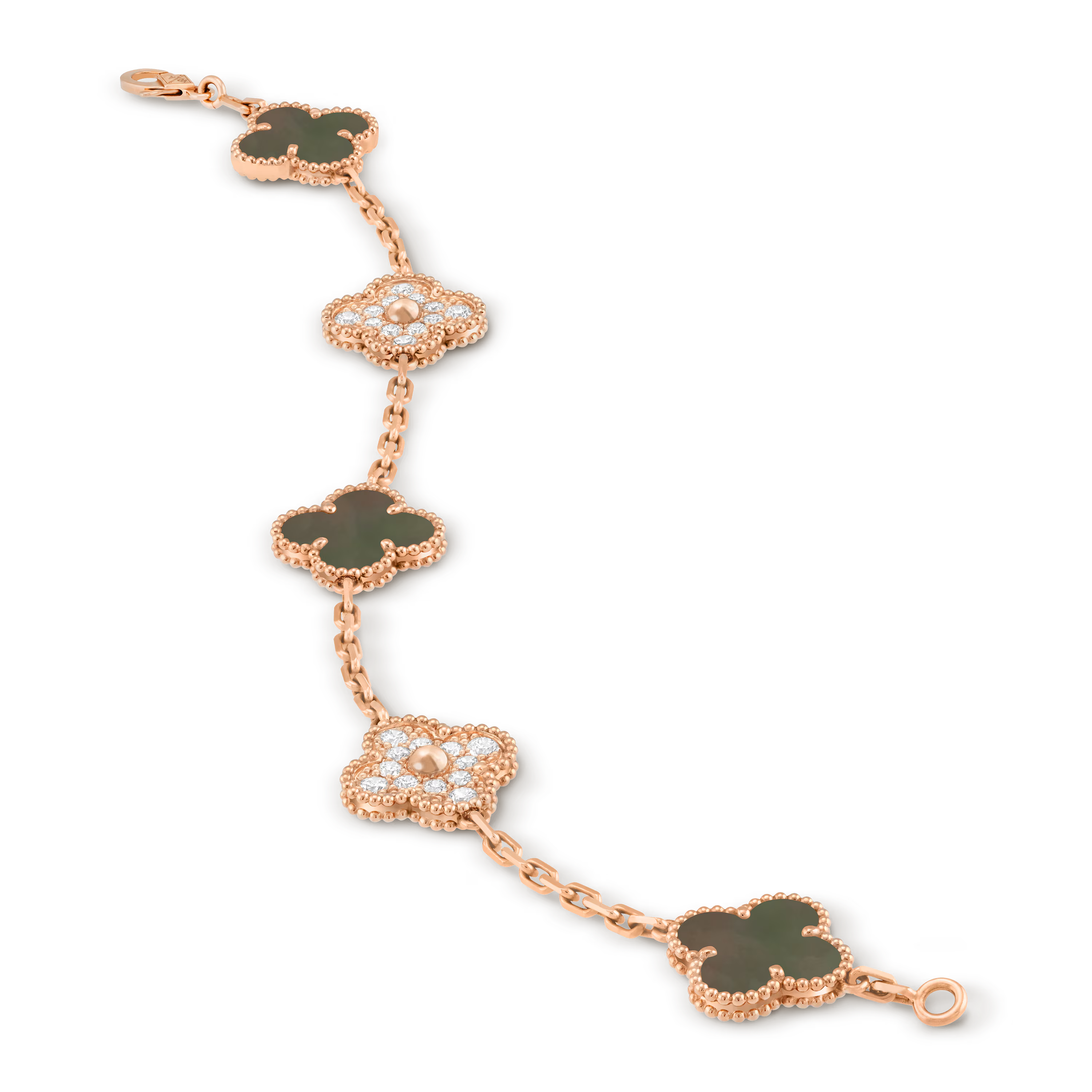 Vintage Alhambra bracelet, 5 motifs