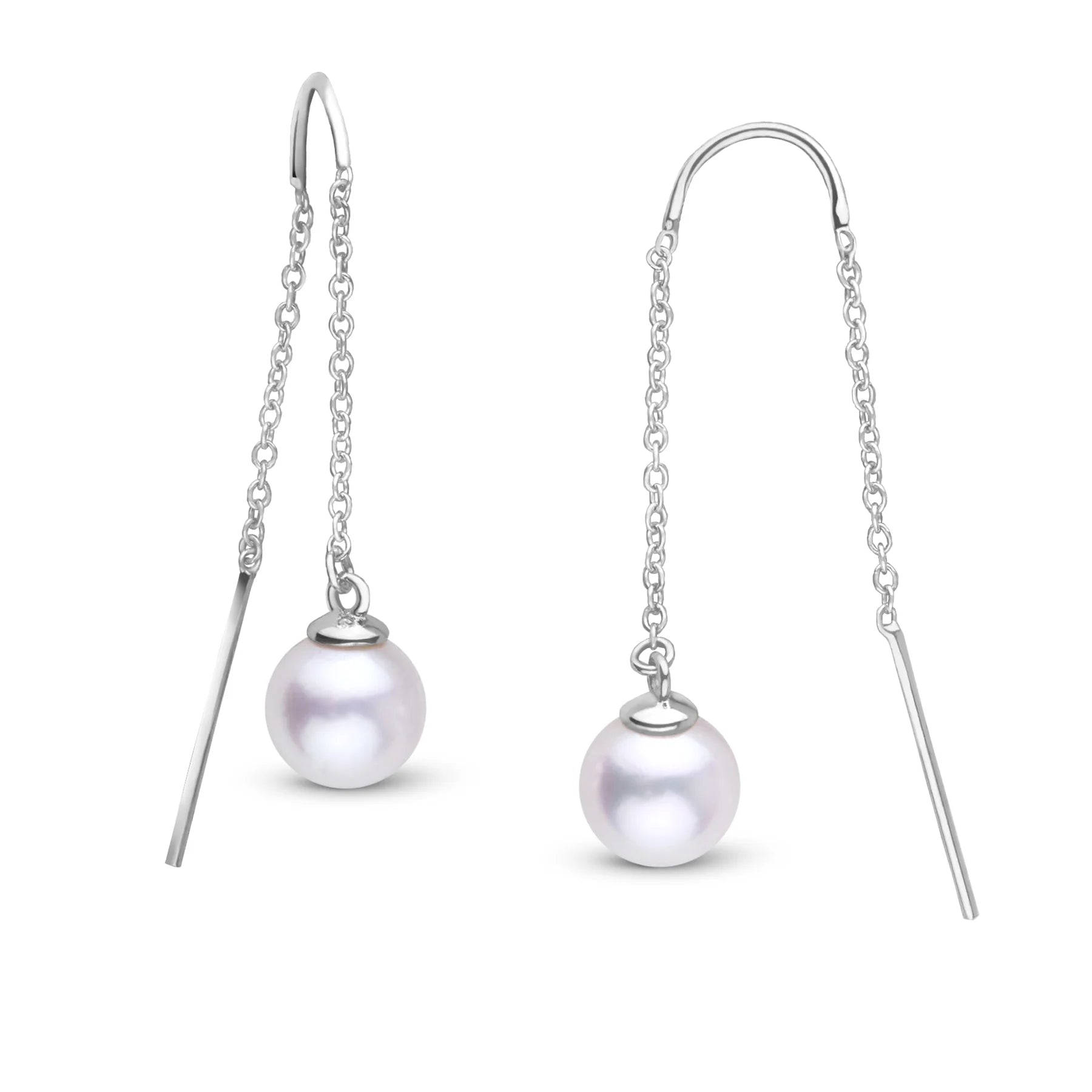 Freshwater Pearl Threader Earrings