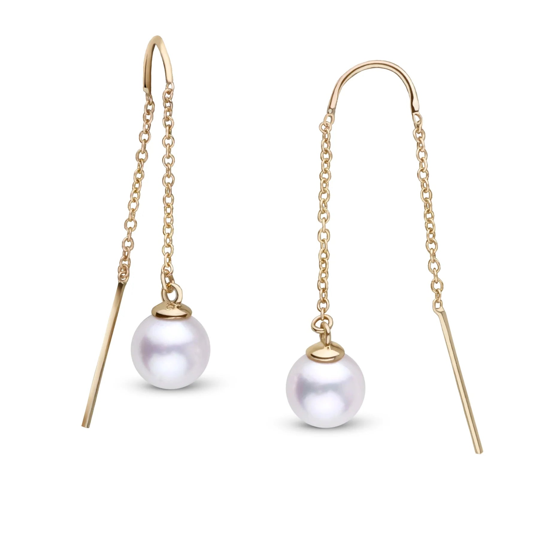 Freshwater Pearl Threader Earrings